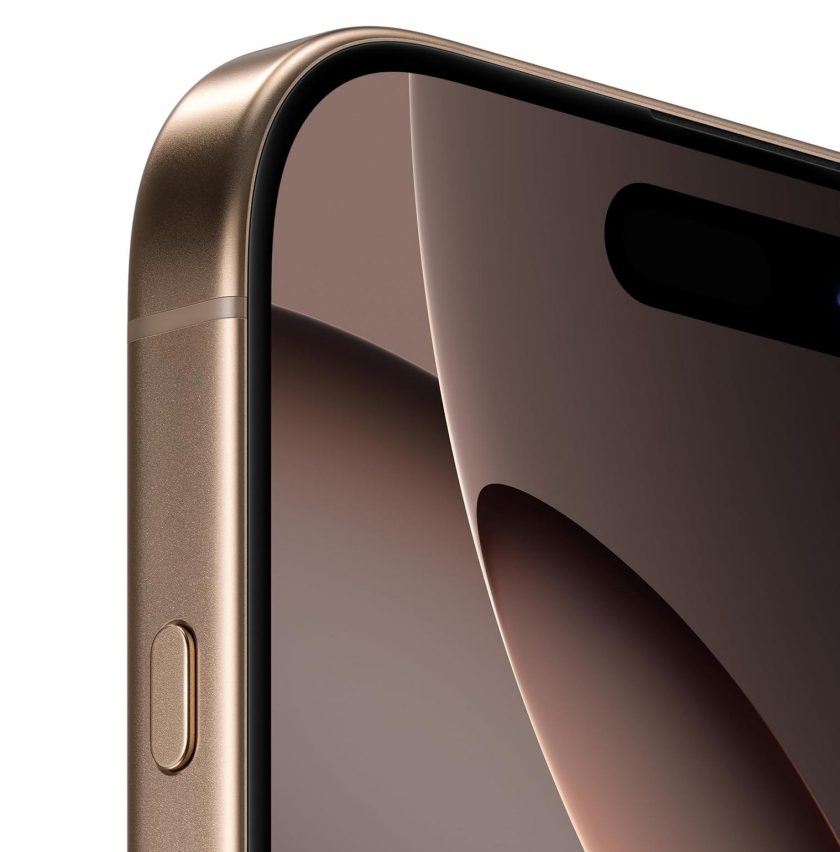 iPhone 16 Pro Max 512GB SS+eSIM Desert Titanium – Rear Camera Black Spot in Wide-Angle Mode A Grade above 90% Battery Health (Refurbished)