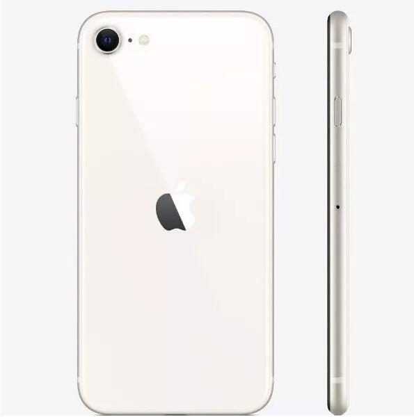 iPhone SE 2022 (3rd Gen)128GB SS+eSim Starlight A Grade above 90% Battery Health( Refurbished ) - (Message Stock)