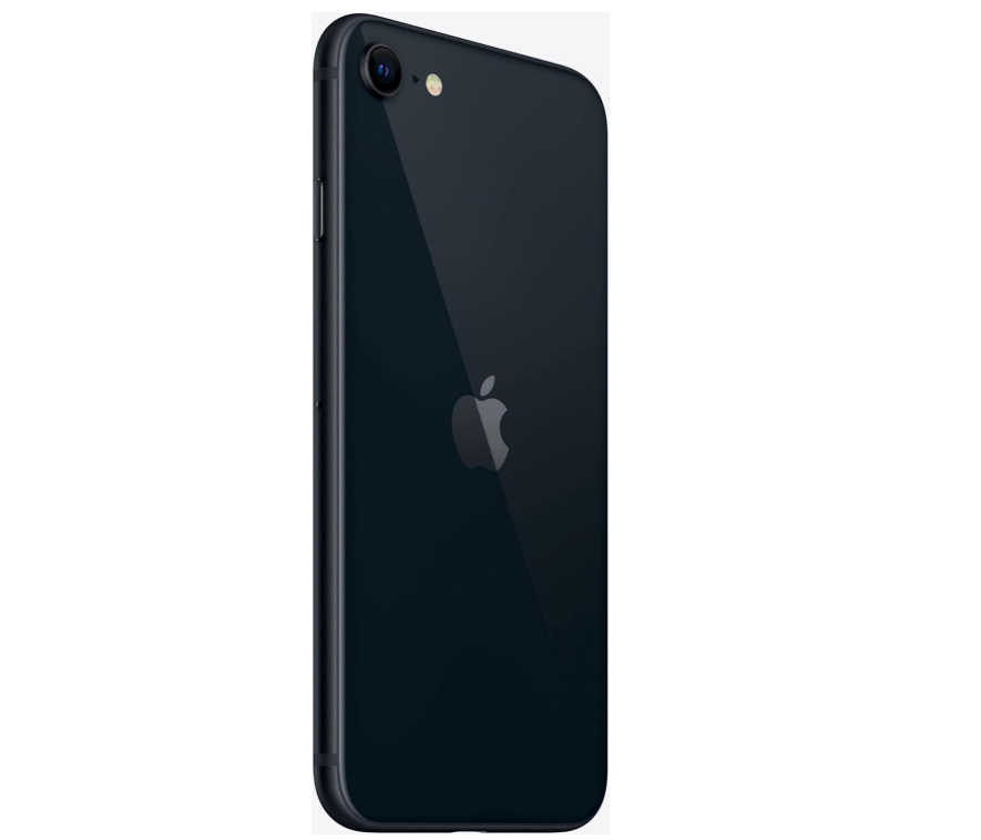 iPhone SE 2022 (3rd Gen)64GB SS+eSim Midnight A Grade 100% Battery Health( Refurbished )- Touch ID not work