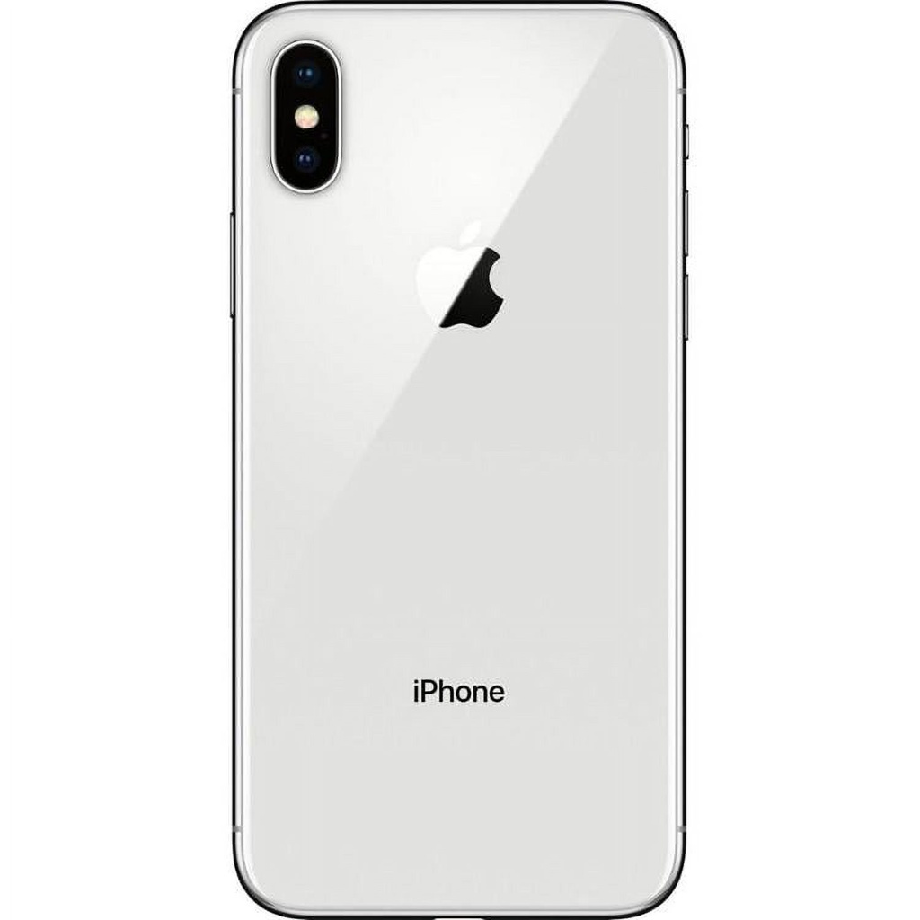 iPhone X 256GB Silver A Grade 100% Battery Health( Refurbished )