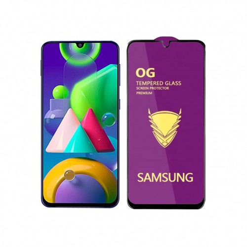 Samsung A11 CCBBK/ (OG) Golden Armor High Quality full cover Tempered Glass Screen Protector