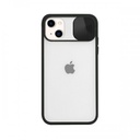 iPhone 11 Pro Slide Camera Lens Protection Cover Phone Case ShockProof TPU (Case Mate) Black