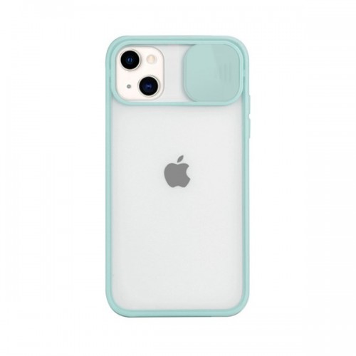 iPhone 11 Pro Slide Camera Lens Protection Cover Phone Case ShockProof TPU (Case Mate) Green 