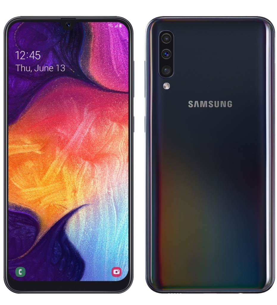 Samsung Galaxy A50 SM-A505U 64GB with 4GB RAM Black A Grade (Refurbished)