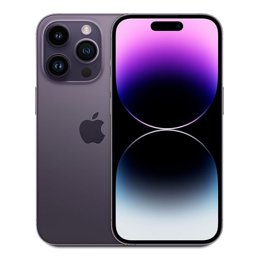 iPhone 14 Pro 256GB Deep Purple 100% Battery (Refurbished)