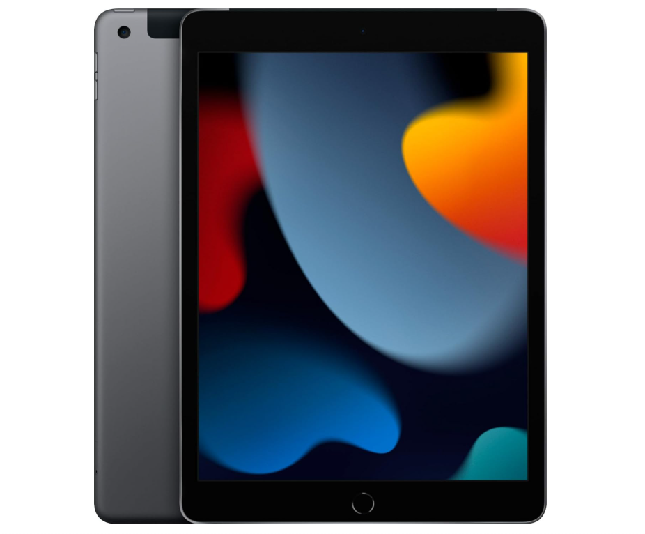 iPad 9th Gen 10.2" Cellular + Wi-Fi 64GB Space Gray A2604 A Grade 100% Battery Health( Refurbished )