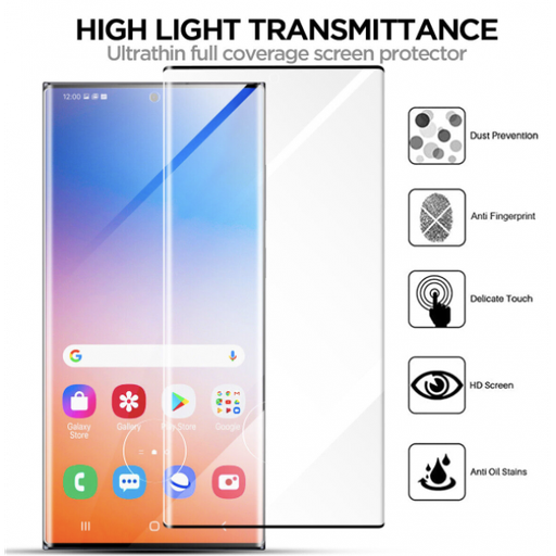 [M0680100077] Samsung S23 Plus 0.18 Screen Protector Tempered Glass - Support Finger Print - No Need Glue