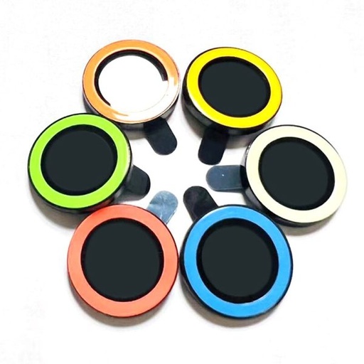 [M0590190062] iPhone 13/13 Mini 9H Luminous Camera Lens Protector Film Orange