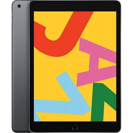 [T0010010630] iPad 7th Gen 10.2" Cellular + Wi-Fi 32GB Space Gray A2200 A Grade 100% Battery Health( Refurbished )