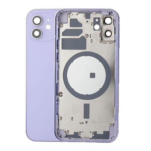 [M0010200127] [BC]Back Housing For iPhone 12 Purple