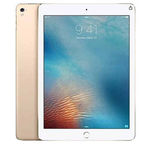 [T0010010603] iPad Pro 1 (2016) 9.7" Wi-Fi Only 128GB Gold A1673 A Grade 100% Battery Health( Refurbished )