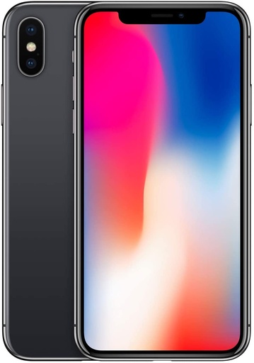 [M0010010795] iPhone X 64GB Space Grey A Grade above 90% Battery Health( Refurbished )