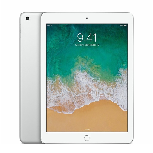 [T0010010685] iPad 5th Gen 9.7" Cellular + Wi-Fi 32GB Silver A1823 A Grade above 90% Battery Health(Refurbished)