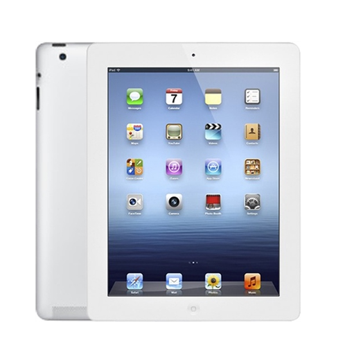 [T0010010748] iPad 3rd Gen (2012) 9.7" Wi-Fi + Cellular 16GB A1430 White A Grade above 80% Battery Health (Refurbished)