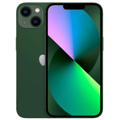 [M0010011102] iPhone 13 256GB Green SS+eSim 100% Battery Health(Refurbished) - (Message Stock)