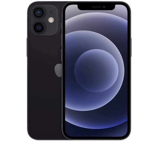 [M0010011170] iPhone 12 Mini 128GB SS Black A Grade 100% Battery Health ( Refurbished )