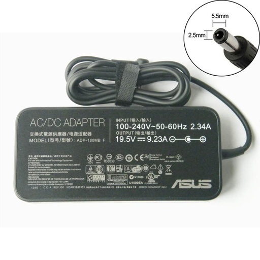 [L0100060015] ASUS ROG G-series G750 AC Adapter Charger ADP-180MB F 19.5V 9.23Amp 180W