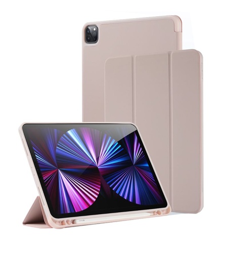 [T0680090007] Flip iPad Case Soft Silicone Back Cover with pen slot for iPad 9.7 5/AIR2 6/Air1 2017/2018 Pin Connectork