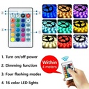 5V USB RGB Bluethooth + Remote Control Strip Light 3Meter Waterproof with Mood light for TV