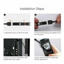 5V USB RGB Bluethooth + Remote Control Strip Light 5Meter Waterproof with Mood light for TV