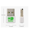 150Mbps Free-Driver Wireless-N USB Adapter Network Card