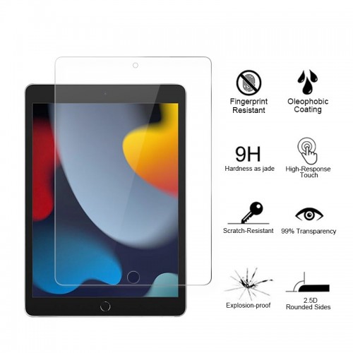 Samsung Tablet A9/X110 X115 8.7inch 9H real hardness Screen Protector Tempered Glass Red&Black package