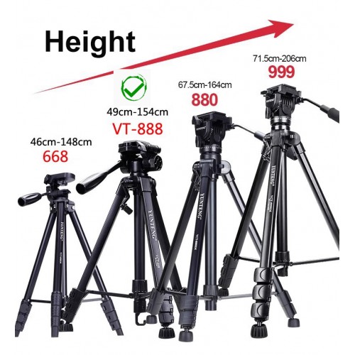 Yunteng YT888 Bluetooth Selfie stick tripod with Remote....