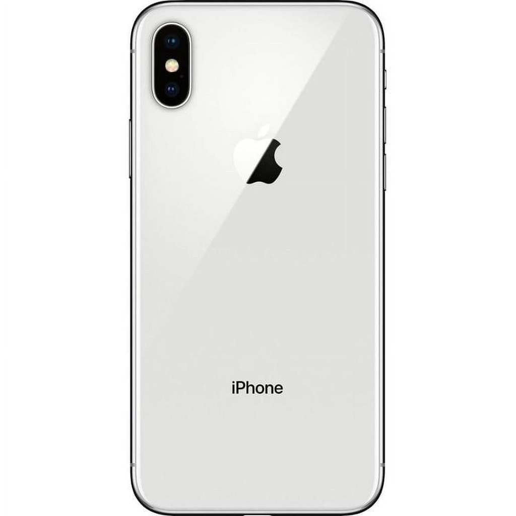 iPhone X 256GB Silver A Grade 100% Battery Health(Refurbished)- (Message stock)
