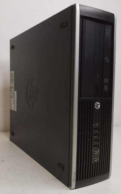 HP Compaq 6200 Pro SFF Intel Core i5-2400 3.1GHZ Desktop PC - 8GB RAM/250GB HDD/DVD-R/Win 10 Pro - A Grade (Refurbished)