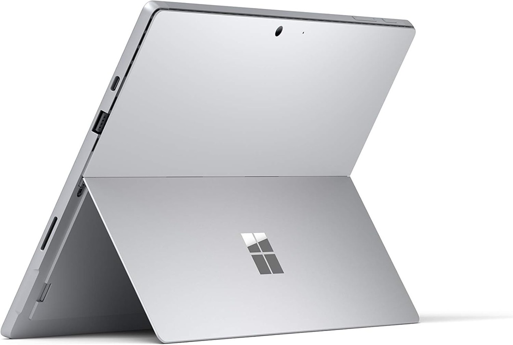 Microsoft Surface Pro (7th Gen)1866 Laptop / Tablet, Black, 12.3'' Touch, Intel Core I5-1035G4 CPU @1.10GHZ, I5 10th, 8GB LPDDR4, 256GB NVME (Refurbished) with Bluetooth Keyboard