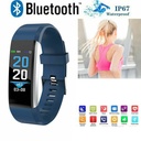 Children wristband 115Plus bluetooth 4.0 waterproof 3.7v/50mah TELINK 8266 blue