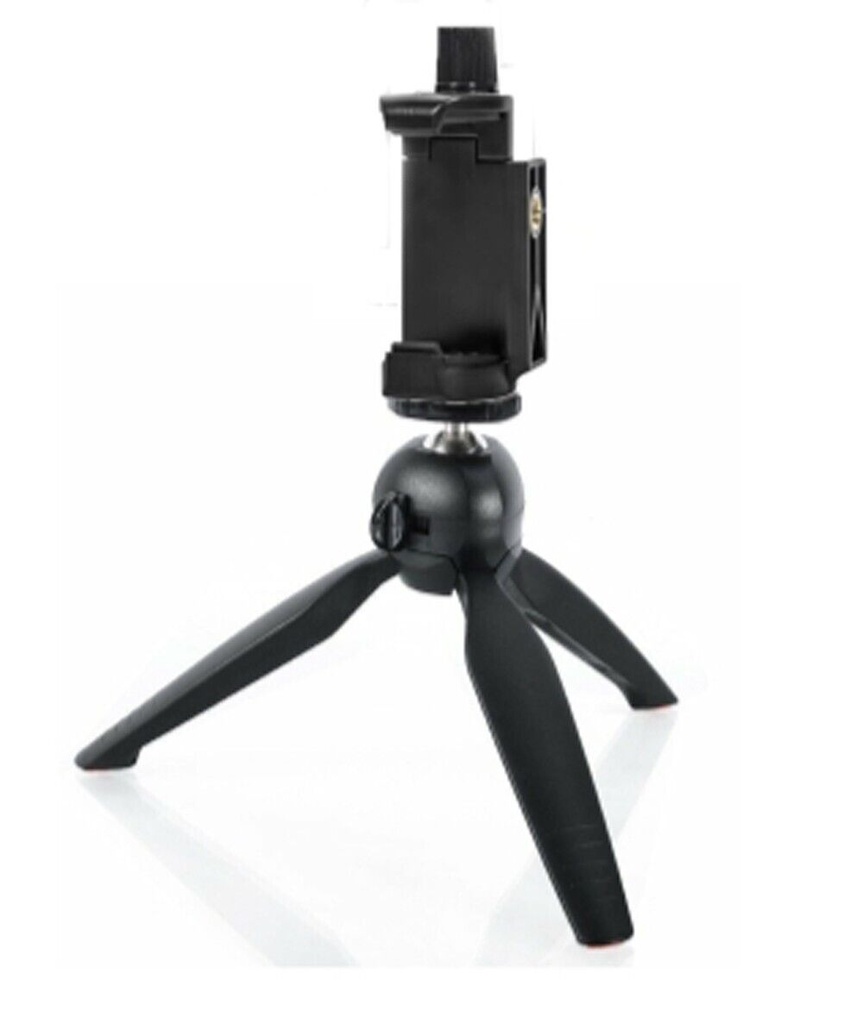 Yunteng YT-228 Mini Selfie Tripod + Phone Holder for SLR Cam DVR Smartphone