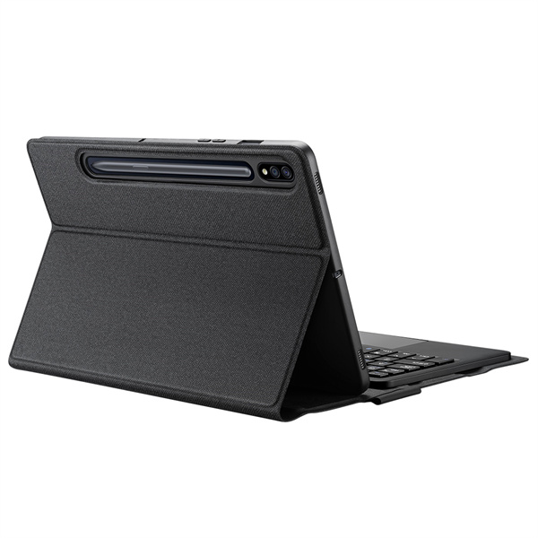 Samsung Tab S8 Plus(X800/X806)/S7FE/S7 Plus Wireless Keyboard Case TK Series (DUX DUCIS) Black