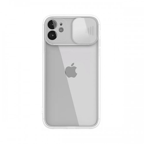 iPhone X/XS Slide Camera Lens Protection Cover Phone Case ShockProof TPU (Case Mate) Transparent