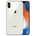 iPhone XS Max 256GB SS+eSim Silver A Grade above 90% Battery Health( Refurbished ) - (Message stock)