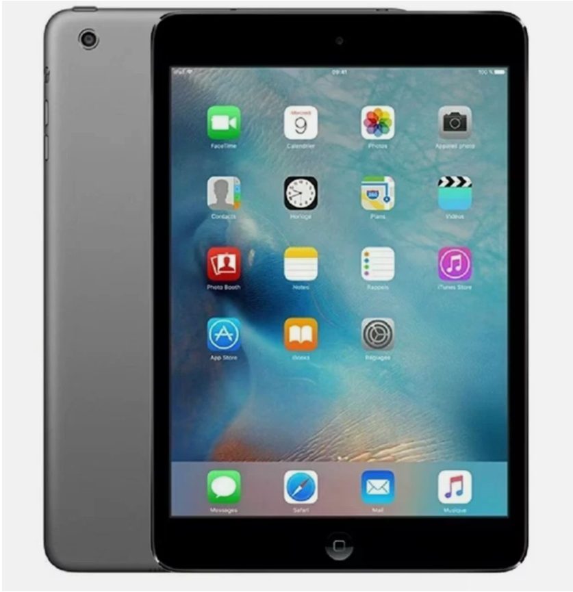 iPad Mini 1 (2012) 7.9" Wi-Fi Only 16GB Black A1432 A Grade above 80% Battery Health (Refurbished)