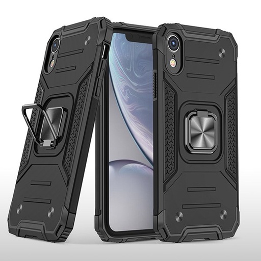 [M0700090006] iPhone X / XS ShockProof Fashion Black Phone Case (Kemeng)