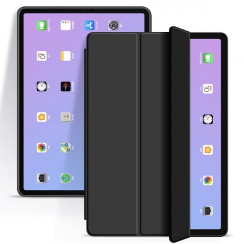 [T0680090010] iPad Pro11 2018/2020/2021 Case Soft Silicone Tablet Cover Pin Connectork Black