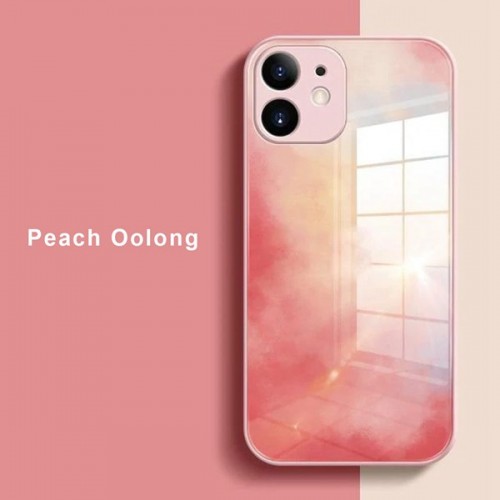 [M0610090008] iPhone12 PRO Artistic ShockProof Phone Case (Biguo)  Peach Oolong Orange