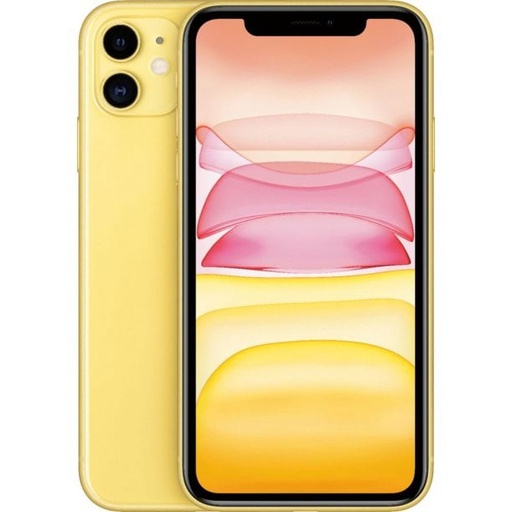 [M0010010796] iPhone 11 128GB Yellow A Grade 100% Battery Health (Refurbished)