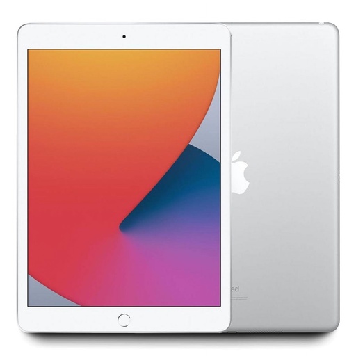 [T0010010702] iPad 8th Gen 10.2" Cellular + Wi-Fi 32GB Silver A2429 A Grade  Excellent above 80% Battery Health( Refurbished )