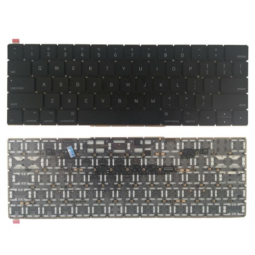 [L0010040023] Apple MacBook Pro 15" A1707 Late 2016 2017 US Keyboard With Backlit Black [N03]