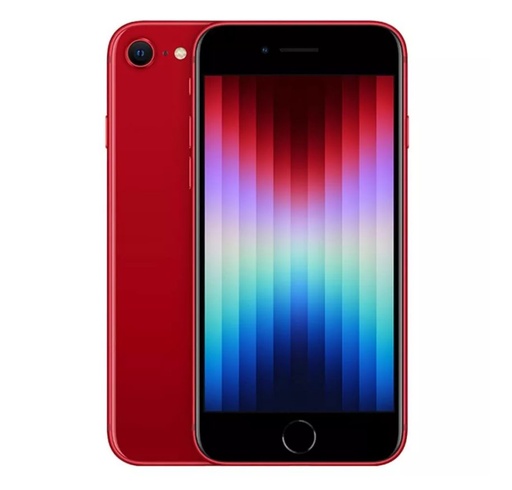 [M0010010854] iPhone SE 2022 (3rd Gen)128GB RED A Grade 100% Battery Health( Refurbished )
