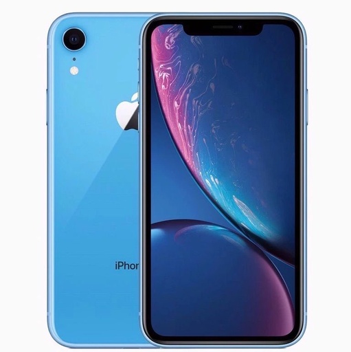 [M0010010900] iPhone XR 64GB Sim+eSim Blue A Grade above 90% Battery Health( Used )