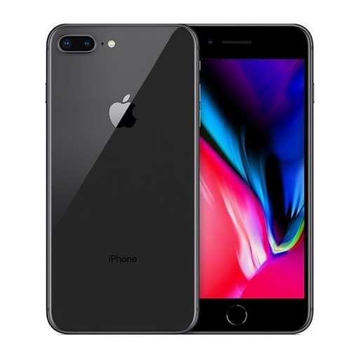 [M0010010935] iPhone 8 Plus 64GB Single SIM Space Gray A Grade 100% Battery Health( Refurbished )