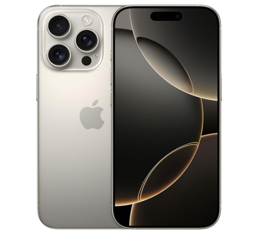 [M0010011055] iPhone 16 Pro 512GB SS+eSim Natural Titanium A Grade above 90% Battery Health( Used )