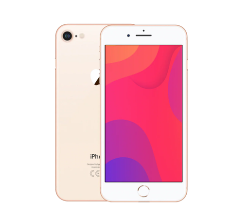 [M0010011061] iPhone 8 256GB SS Gold A Grade 100% Battery Health ( Refurbished)- Touch ID not work