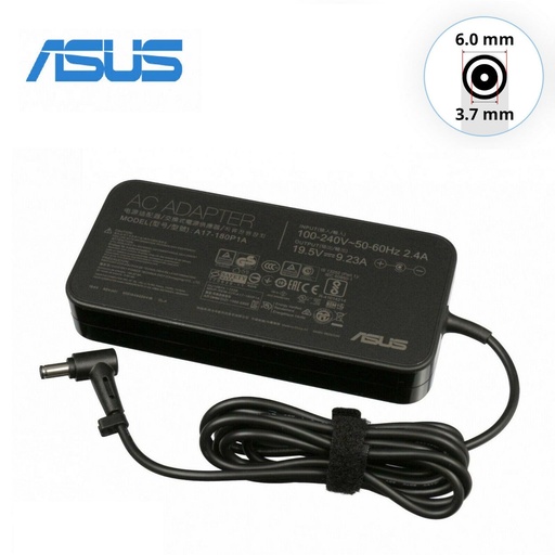 [L0100060021] Asus Genuine 180W Charger for ASUS ROG Zephyrus G14 GA401IV-HA258R ADP-180TB H 6.0x3.7